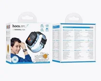 Умные часы детские Hoco Y104 4G, синие