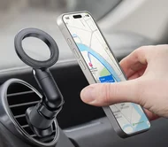 Авт. держатель Deppa Mage Ring, серый, 55230