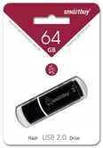 USB Flash SmartBuy Crown 64GB черный