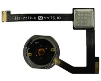 Шлейф iPad Mini 4 на кн HOME в сборе белый 2кл