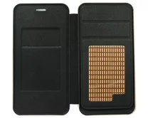 Чехол-книжка Soft-Touch универсальный с клеем  5.5-6.0'' (золотой)