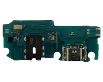 Шлейф Samsung A02 на сист разъем + мик (плата) 2кл