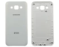 Задняя крышка Samsung E500H/DS E5 белая 1кл