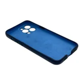 Чехол iPhone 13 Pro Max Leather Magnetic (темно-синий)