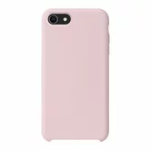 Чехол iPhone 6/6S Liquid Silicone FULL (розовый песок)