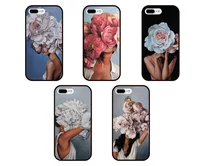 Чехол iPhone XS Max KSTATI Glass Flower Head