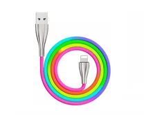 Кабель Lightning - USB радуга