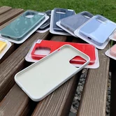 Чехол iPhone 11 Liquid Silicone FULL (мятный)