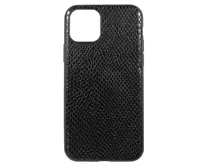 Чехол iPhone 11 Pro Leather Reptile (черный)