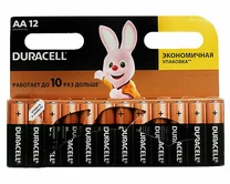 Батарейка AA Duracell LR06 12-BL (1упак)