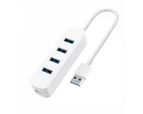 USB HUB Xiaomi Line Splitter USB to USB3.0*4 (белый)