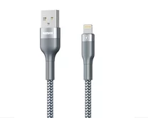 Кабель Remax RC-064i Sury 2 Series Lightning - USB серебро, 1м