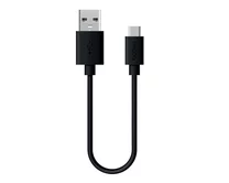 Кабель Deppa Type-C - USB 2.4A черный, 1,2м