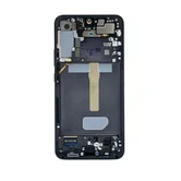 Дисплей Samsung S906B S22 Plus в сборе черный (Service Pack 100%)
