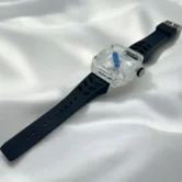 Ремешок Watch Series Ultra 49mm New band + прозрачный корпус, черный