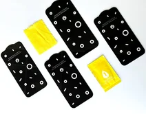 Защитное стекло GSM iPhone 15 Pro Max черное