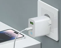 СЗУ-1USB + 1USB-C Deppa PD 3.0, QC 3.0, 20Вт, белый