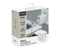СЗУ-1USB + 1USB-C Deppa PD 3.0, QC 3.0, 20Вт, белый