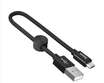 Кабель Hoco X35 micro - USB черный, 0,25м