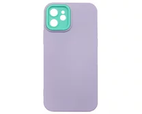 Чехол iPhone 12 BICOLOR (фиолетовый)