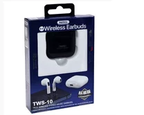 Bluetooth  стереогарнитура Remax TWS-10 черный
