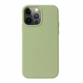 Чехол iPhone 13 Liquid Silicone FULL (мятный)