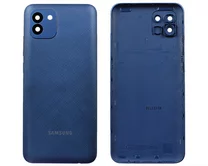 Задняя крышка Samsung A035F A03 синяя 1кл