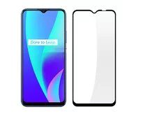 Защ. стекло Realme C30/C30s/Narzo 50i Prime Full черное