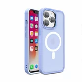 Чехол iPhone 13 Pro Max Matte Case MagSafe (лиловый)