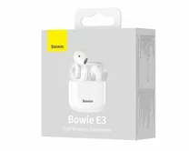 Bluetooth стереогарнитура Baseus Bowie E3 белая