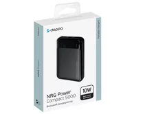 Внешний АКБ 5000 mAh Deppa NRG Power, 2A, черный