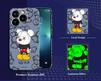 Чехол iPhone 13 Pro Max LUXO Kaws (J90)