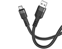 Кабель Hoco U110 Type-C - USB, черный, 1,2м