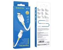 Кабель Borofone BX59 Lightning - USB белый, 1м