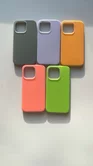 Чехол iPhone 15 Soft Silicone (сиреневый)