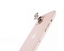 Защ. накладка на камеру iPhone 14/14 Plus розовая (комплект 2шт)