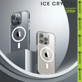 Чехол iPhone 13 Pro Max KUVETE Ice Crystal MagSafe (прозрачный)