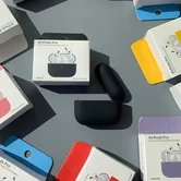 Чехол AirPods Pro2 Silicone Thin (#16 Black)