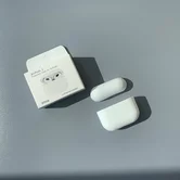 Чехол AirPods 3 Silicone Thin (#1 White)