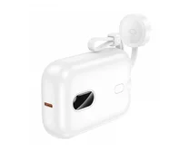 Внешний АКБ 10000 mAh Hoco J130 (кабель Type-C, iWatch) белый