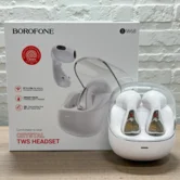 Bluetooth стереогарнитура Borofone BW68 белая
