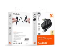 Кабель McDodo CA-5650 Type-C - USB черный, 6A, 1,2м
