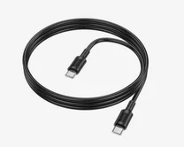 Кабель Borofone BX111 Type-C - Type-C 60W, черный, 1м