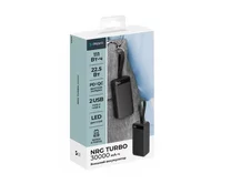 Внешний АКБ 30000 mAh NRG Turbo V2 Deppa, QC3.0, PD, 22,5W,display, черный