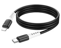 Кабель Hoco X82 PD Type-C - Lightning черный, 1м