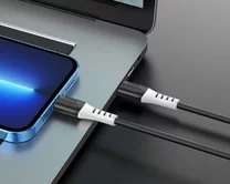 Кабель Hoco X82 PD Type-C - Lightning черный, 1м