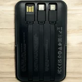 Внешний АКБ 10000 mAh MagSafe Borofone BJ67 Clever 22.5W+PD20W + кабель Type-C, Lightning, черный 