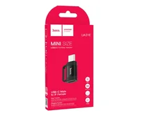 OTG Hoco UA31E Type-C папа to Lightning мама USB2.0 черный