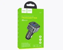 FM Modulator Hoco E67 Bluetooth, QC 3.0, черный
