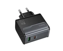 СЗУ-1USB + 1USB-C Hoco CS74A, PD45W+QC3.0, черный